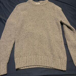 Goodfellow & Co Men's Textured Gray Crewneck Sweater